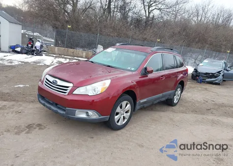 2012 Subaru Outback 2.5I Premium z USA, uszkodzony, nr VIN 4S4BRBCC0C3288312